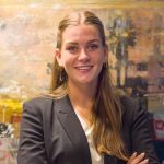 Laura van Lienden, juridisch secretaresse bij Bos van Eck Advocaten Mediators. Vastgoedachtergrond, nu studerend aan Universiteit Utrecht.